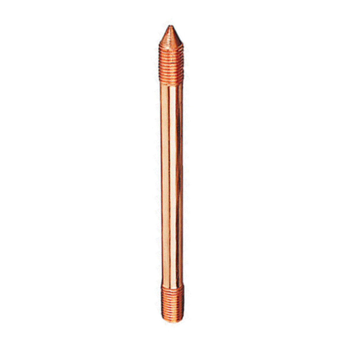 COPPER PLATED STEEL EARTHING RODE (250.MICRONS)